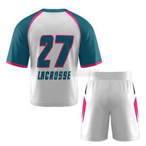 Uniforme Profesional de Lacrosse de Secado Rápido, Jersey y Pantalones Cortos Deportivos para Rendimiento en Equipos de Competición - Product Image 2