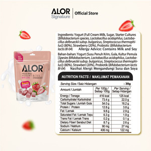 Alor Berry Blast Trio, Bocaditos de Yogur Liofilizado 3 en 1, Producto Rico en Probióticos - Product Image 6