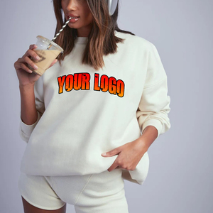 Sudadera de Invierno para Mujer 2026, Nueva Tendencia, Logotipo Personalizado Impreso, Bordado 3D, Ecológica, Venta al Por Mayor, Alta Calidad 100% - Product Image 5