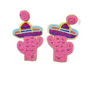 ต่างหูประดับลูกปัดทำมือสุดหรู สไตล์โบฮีเมียน ชิค สำหรับผู้หญิง ราคาถูก - Product Image 3