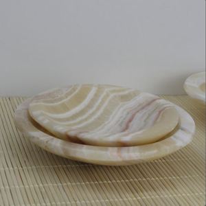 Cuenco de mármol de ónix natural, cuencos de ónix multicolores, juego de cuencos de ónix - Product Image 4