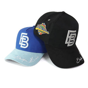 Logotipo personalizado diseño de moda 3D bordado gorra de béisbol 5 paneles deportes al aire libre sombreros - Product Image 2