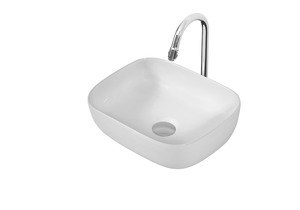 Lavabo de fregadero de artículos de baño sanitario de cerámica blanca POPULAR DE LA India - Product Image 2