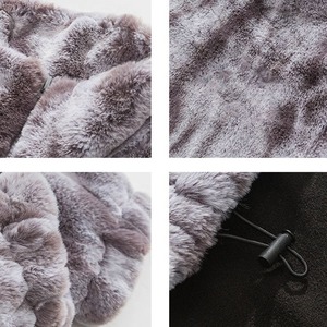 Street Style Loose Fit <b>Wool</b> Jacket For Men Oversized Buttoned Winter Coat With Pockets Casual Fashion Outerwear - Product Image 6