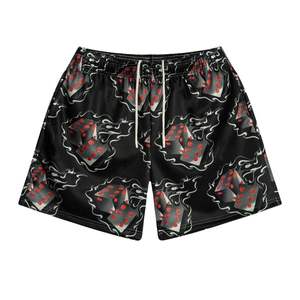 Shorts de sport en maille personnalisés pour le basketball, double couche, sublimation, 100% polyester, fournisseur OEM - Product Image 1