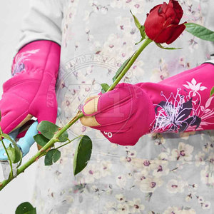 Gants de jardinage en cuir de couleur unie fabriqués au Pakistan, service OEM, imperméables, antidérapants, faible MOQ - Product Image 5