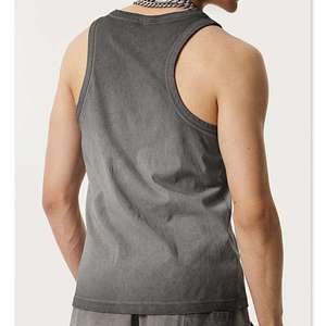 Chaleco Deportivo QUICKSHOW para Hombre, Tejido de Punto, Secado Rápido, Transpirable, Ecológico, Elástico, Poliéster/Algodón, 315g, Camiseta sin Mangas para Gimnasio y Fitness - Product Image 3