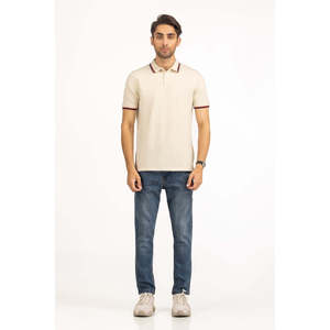 Polo de Alta Calidad, Corte Regular, para Golf, MN-PSH-SS25-039, Tela Elástica Antiarrugas, Cómodo, Liso o a Rayas, Disponible para ODM - Product Image 4