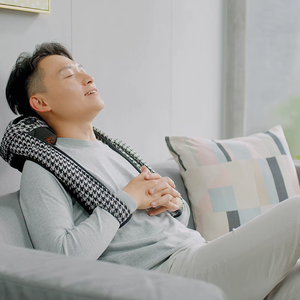 Écharpe de massage sans fil rechargeable avec mouvement de pétrissage 3D et contrôle de la minuterie pour le cou et les épaules, soulagement de la chaleur 2026 - Product Image 3