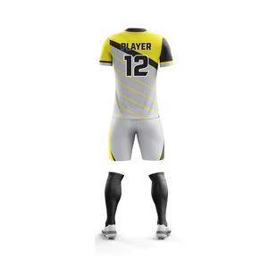 Uniforme de fútbol para hombre con estampado digital personalizado de alta calidad OEM, ropa deportiva ligera, uniforme de entrenamiento transpirable de secado rápido - Product Image 3