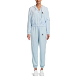 Survêtement 2 pièces unisexe de meilleure qualité, sweat à capuche de jogging avec cordon de serrage élastique et pantalon cargo d'exercice à motif solide - Product Image 5