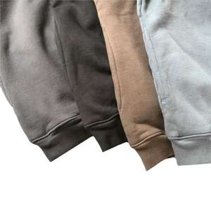 Sudadera con Capucha de Invierno con Logotipo Personalizado, Diseño Bordado Impreso, Algodón, Elastano, Felpa, Detalle de Bolsillo, Estilo Retro Holgado para Hombre - Product Image 3