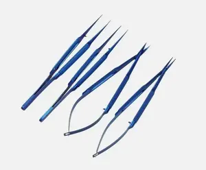 Instrumentos de microcirugía de titanio 5,5 "pulgadas 4 cuatro artículos - Product Image 1