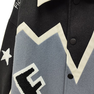 เสื้อแจ็กเก็ตบอมเบอร์เสื้อแจ็กเก็ตเบสบอลเลตเทอร์แมนจากมหาวิทยาลัยเสื้อแจ็กเก็ตบอมเบอร์ปักลาย - Product Image 6