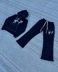 Custom Men's <b>Winter</b> Solid Breathable Windproof Plus Size Fleece Lined Hooded Loose Fit Acid Wash Printed Quick Dry Streetwear - Product Image 3
