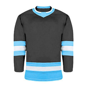 Vêtements de hockey sur glace en polyester avec sublimation, prix de gros, vêtements de sport d'équipe, maillot de hockey sur glace de meilleure qualité - Product Image 4