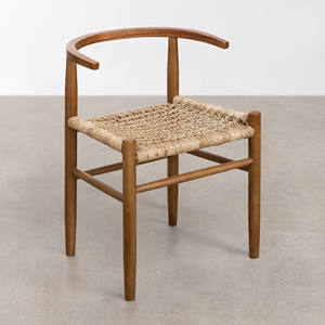 Juego de asientos de cabina de comedor de madera para 1 mesa y 4 sillas modernas para sala de estar, Hotel y cocina, muebles de exterior versátiles, truco - Product Image 5