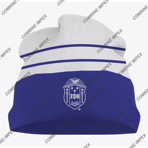 หมวกบีนนี่ Zeta phi Beta หมวกไหมพรมปอมปอมปอมแบบถักมีสไตล์หมวกฤดูหนาวนุ่มอุ่นอะคริลิคไม่ลื่นอุปกรณ์เสริมสำหรับอากาศหนาว - Product Image 5