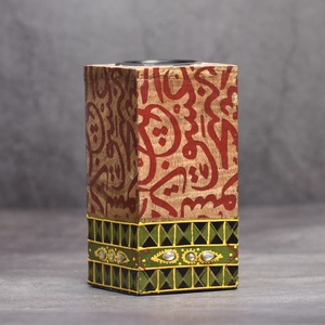 Personnalisé arabe en bois et nacre Bakhoor Mubakhara brûleur pour bureau à domicile - Product Image 6