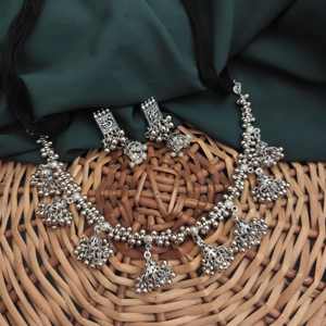 Akshara Jhumki Necklace & Earrings Set High Quality, Best Selling Jewelry Direct from <b>Indian</b> Supplier - Product Image 1