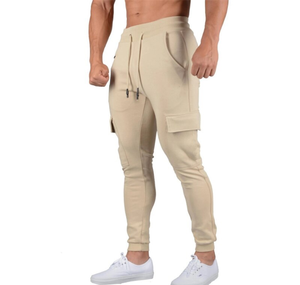 Pantalones Deportivos de Otoño Invierno para Hombre, Transpirables, Ecológicos, con Cierre de Cordón, Pantalones de Chándal, Pantalones Casuales con Múltiples Bolsillos para Gimnasio - Product Image 6