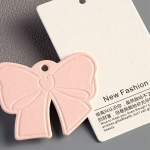 Оптовые новые дизайнерские ценники: цветные прозрачные ярлыки на нити, индивидуальные этикетки для одежды, бирки для рукоделия - Product Image 6