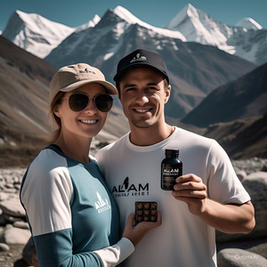 Capsules de poudre de Shilajit de l'Himalaya séchées au soleil biologiques de qualité la plus pure 100% suppléments à base de plantes d'acide fulvique naturel pur pour tous les âges - Product Image 1