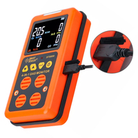 Détecteur de gaz portable intelligent ST8900 4-en-1 : O2, H2S, CO2, LEL, méthane, gaz combustibles