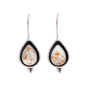 Pendientes al por mayor moda moderna cobre blanco turquesa piedra preciosa 925 plata esterlina gota colgante joyería para mujer regalo - Product Image 1