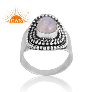 แหวนพลอยสีรุ้งธรรมชาติสำหรับผู้หญิงแหวนเงินแท้925ออกแบบได้ตามต้องการสำหรับเป็นของขวัญ - Product Image 1