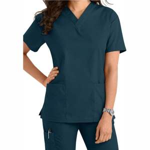 Haut de blouse médicale unisexe |   Uniforme de santé |   Couture de qualité supérieure |   Vêtements de Travail Confortables pour Longues Journées - Product Image 3