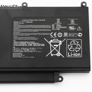 공장 고품질 11.1V 69Wh C32-N750 노트북 배터리 <span class=keywords><strong>Asus</strong></span> N750 N750JK N750JV 시리즈 배터리 1 년 보증 - Product Image 3