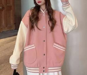 Nouvelles vestes Letterman pour femmes de qualité supérieure veste universitaire en gros personnaliser les vestes universitaires coupe-vent pour femmes - Product Image 6