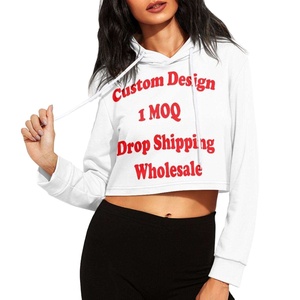 Veste d'hiver en molleton de coton pour homme tendance, haut court, tricoté en molleton épais, broderie, cordon de serrage, longueur courte, à capuche, décontracté - Product Image 1