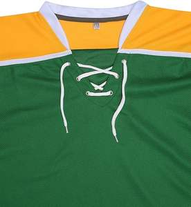 เสื้อฮอกกี้น้ำแข็งแบบซับลิเมชั่นสั่งทำขายส่งปี 2025 ระบายอากาศได้ดี ป้องกันแบคทีเรีย แห้งเร็ว พร้อมโลโก้ทีม จัดส่งรวดเร็ว แขนยาว - Product Image 4