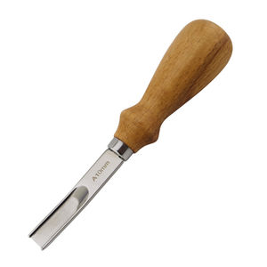 Couteau à sabot de maréchal-ferrant de haute qualité coupe et coupe double face lame droite manche en bois poignée souple pour les professionnels - Product Image 5