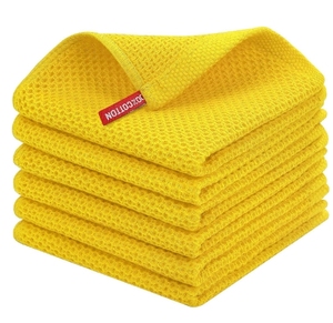 Toalla absorbente multifuncional de microfibra para baño, cocina, gofres, paño de limpieza de algodón para <span class=keywords><strong>estudiantes</strong></span>, 25*25 CM - Product Image 2