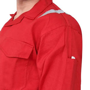 Venta al por mayor precio de fábrica de color rojo uniformes de seguridad para los hombres personalizados más tamaño impermeable fluorescente y térmico-Características - Product Image 4