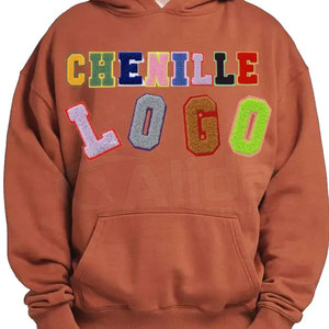 เสื้อมีฮู้ดผ้ากำมะหยี่ปักโลโก้ได้ตามต้องการผ้าฝ้ายออร์แกนิก100% สำหรับฤดูหนาว - Product Image 4