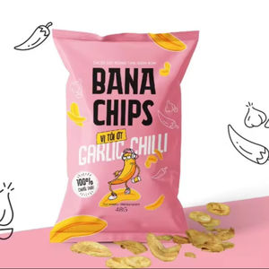 SNACK DE 100% BANANA CON SABOR CHILLI AJO - Product Image 1