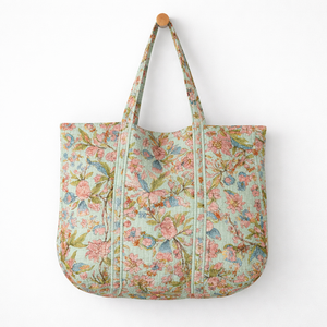 Sac à main quotidien Meadow Bloom, vert clair, durable, pour tous les jours - Product Image 1