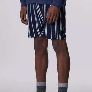 Short à séchage rapide coupe ajustée de nouveau design par sublimation pour hommes/Service OEM meilleure qualité respirant pour hommes short à rayures de grande taille - Product Image 4