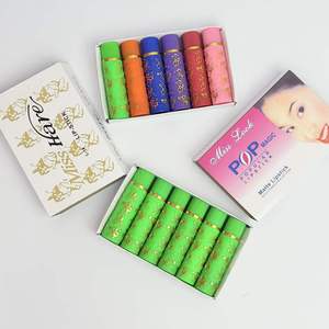Nuevo Producto 2026, Venta Especial, 6 Cajas de Lápiz Labial que Cambian de Color con la Temperatura, Larga Duración, Hidratante, Vegano, Marca Privada - Product Image 5