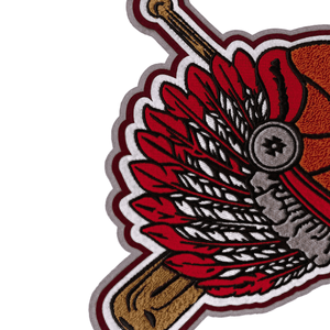 Broderie personnalisée 3D patchs en chenille tissu thermocollant pour jeans sacs et chapeaux logo imprimé broderie par étiquettes - Product Image 4