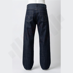 กางเกงยีนส์ทรงตรงหลวมสไตล์สตรีทแฟชั่นใหม่สำหรับผู้ชาย สีพื้น สไตล์วินเทจ ผลิตในปากีสถาน ขายส่งจำนวนมาก ราคาพิเศษ - Product Image 2