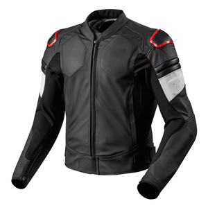 2025 nouvelle veste en cuir véritable de moto de conception supérieure pour les hommes grande taille coupe-vent prix de gros vestes de mode à bas quantité minimale de commande - Product Image 1
