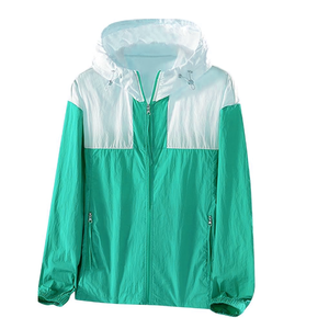 Vêtements de randonnée en plein air pluie personnalisé homme hommes pull à capuche vestes coupe-vent pour hommes veste imperméable - Product Image 6