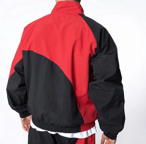 Survêtement coupe-vent en nylon personnalisé de haute qualité pour hommes, survêtements d'hiver fabriqués par un producteur de vêtements pour hommes - Product Image 3