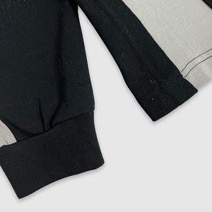 Felpa <span class=keywords><strong>Polo</strong></span> con Colletto Alto e Zip a un Quarto, Manica Lunga, Stampa Serigrafica con Lettere, Patchwork, 230gsm, Abbigliamento Streetwear e Sportivo - Product Image 3