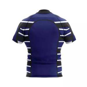 Camiseta personalizada de rugby Kivotech, nuevo diseño, ropa deportiva de equipo personalizada, Camisetas estampadas por sublimación de poliéster 100% de la Liga de Rugby - Product Image 2